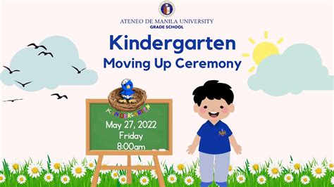Kindergarten Moving Up Ceremony 2022 .